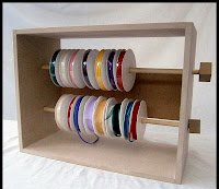 Crafters Crafty Storage, ribbon rack, ribbon storage unit